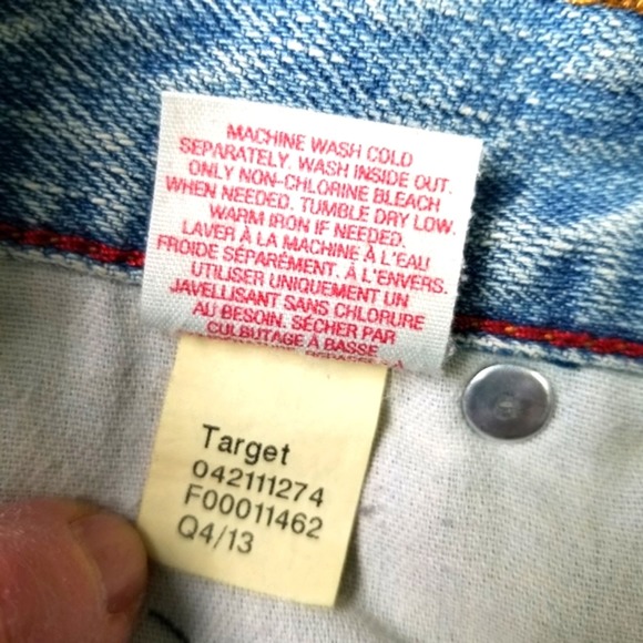 Mossimo Supply Co. Blue Jeans Men's 30x 32 Boot Cut (32x31) - Read all notes! - Picture 11 of 11